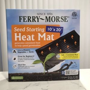 NWT Ferry-Morse Seed Germination Heat Mat for Indoor Gardening